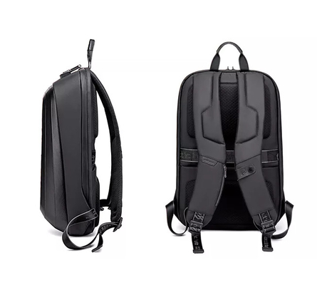 EVA Hard Case Waterproof Business Backpack With Usb Charging Port Polyester