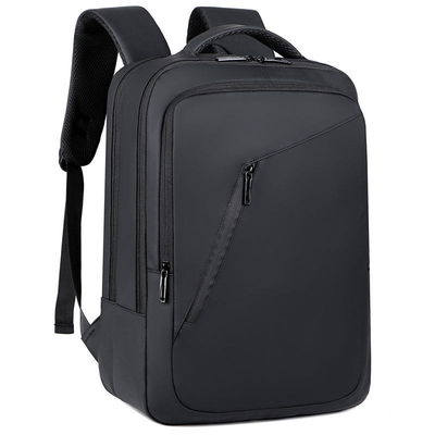 Black BSCI Business Laptop Backpack Fashion Computer Backpack Water Resistant ODM