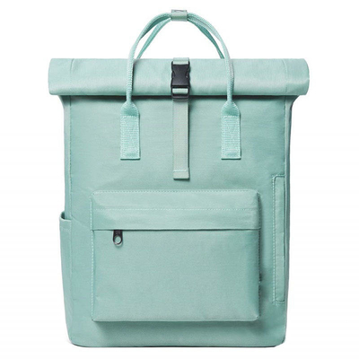 Canvas Custom Logo Waterproof Rolltop Bag 40cm Rolltop Laptop Backpack