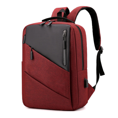 Reflective Travel Laptop Backpack For University Students 15 Inch With USB ISO