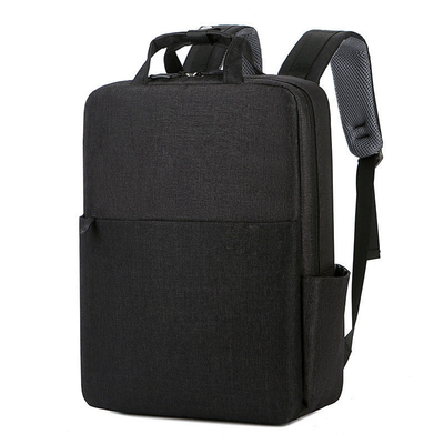 41cm Student Lap Top Ruck Sack Black Travel Backpack Rucksacks With USB Outdoor