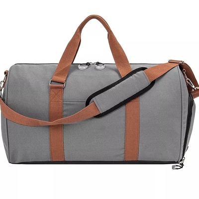 Unisex Anti Theft Travel Bag Solid Color Water Proof Duffle Bag Storage Luggage Trolley