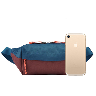 Fanny Waist Bag Pouch Polyester Sports Waist Pouch Waterproof Sling Crossbody Bag