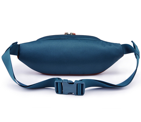Fanny Waist Bag Pouch Polyester Sports Waist Pouch Waterproof Sling Crossbody Bag
