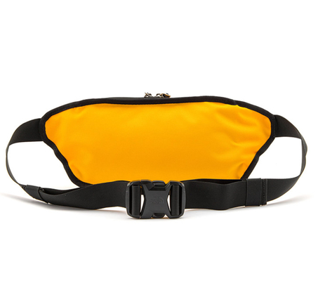 Yellow Economic Outdoor Waist Bag Pouch Waterproof Running Waist Pack Polyester
