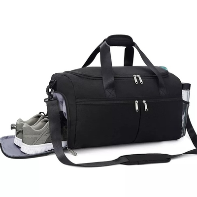 18&quot; Gym Anti Theft Travel Bag Duffle Bag With Shoe Compartment Wet Pocket