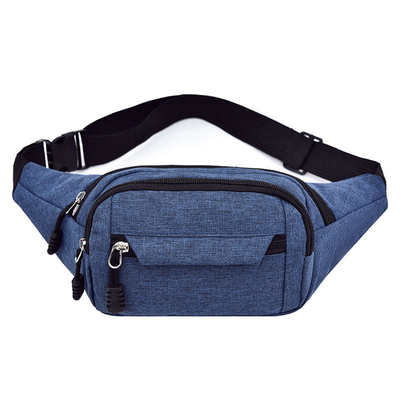 Rpet Water Resistant Waist Pack  Eco Friendly Waist Pouch For Men Women Custom Print