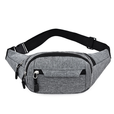 Rpet Water Resistant Waist Pack  Eco Friendly Waist Pouch For Men Women Custom Print