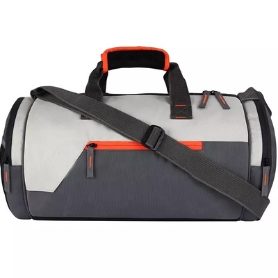 Oxford Gym Bag With Shoe Compartment Personalized Travel Duffle Bag Round