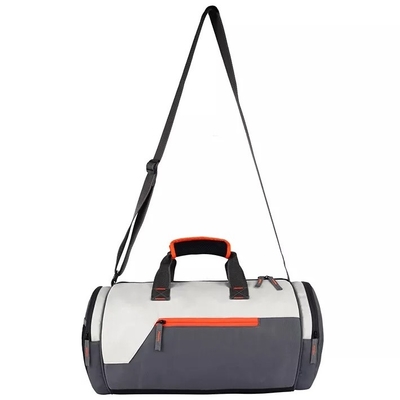 Oxford Gym Bag With Shoe Compartment Personalized Travel Duffle Bag Round
