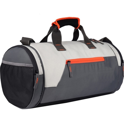 Oxford Gym Bag With Shoe Compartment Personalized Travel Duffle Bag Round