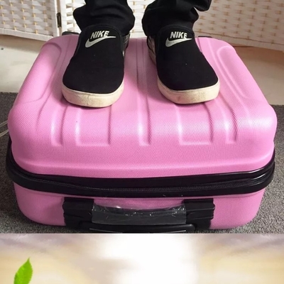 Waterproof Carry On Travel Luggage Hardshell Boarding Suitcase 18 Inch With Lock