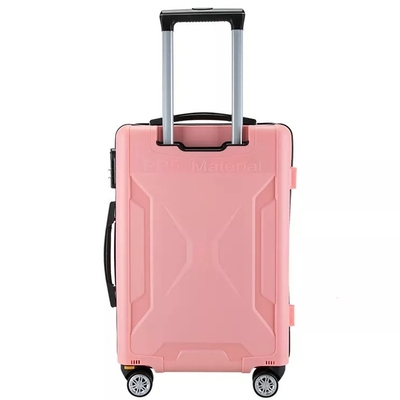 Polyester Lining Hard Shell Luggage Set 24''  Trolley Suitcase Tsa Luggage Lock 3 Pcs Pp Carry On