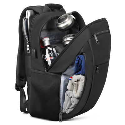 Anti Bacterial Theft Usb Charging Business Travel Backpacks 15.6 Inches