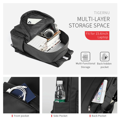 600D Polyester Travel Laptop Backpack Custom Lightweight Machila Designer Travel Bag
