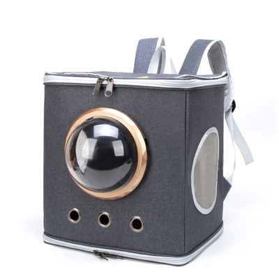 Breathable Pet Carrier Cat Kitten Dog Backpack Astronaut Capsule Window Backpack
